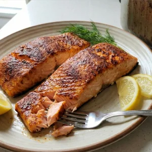 Air Frying Salmon Fillets